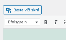 Bæta við skrá eða mynd